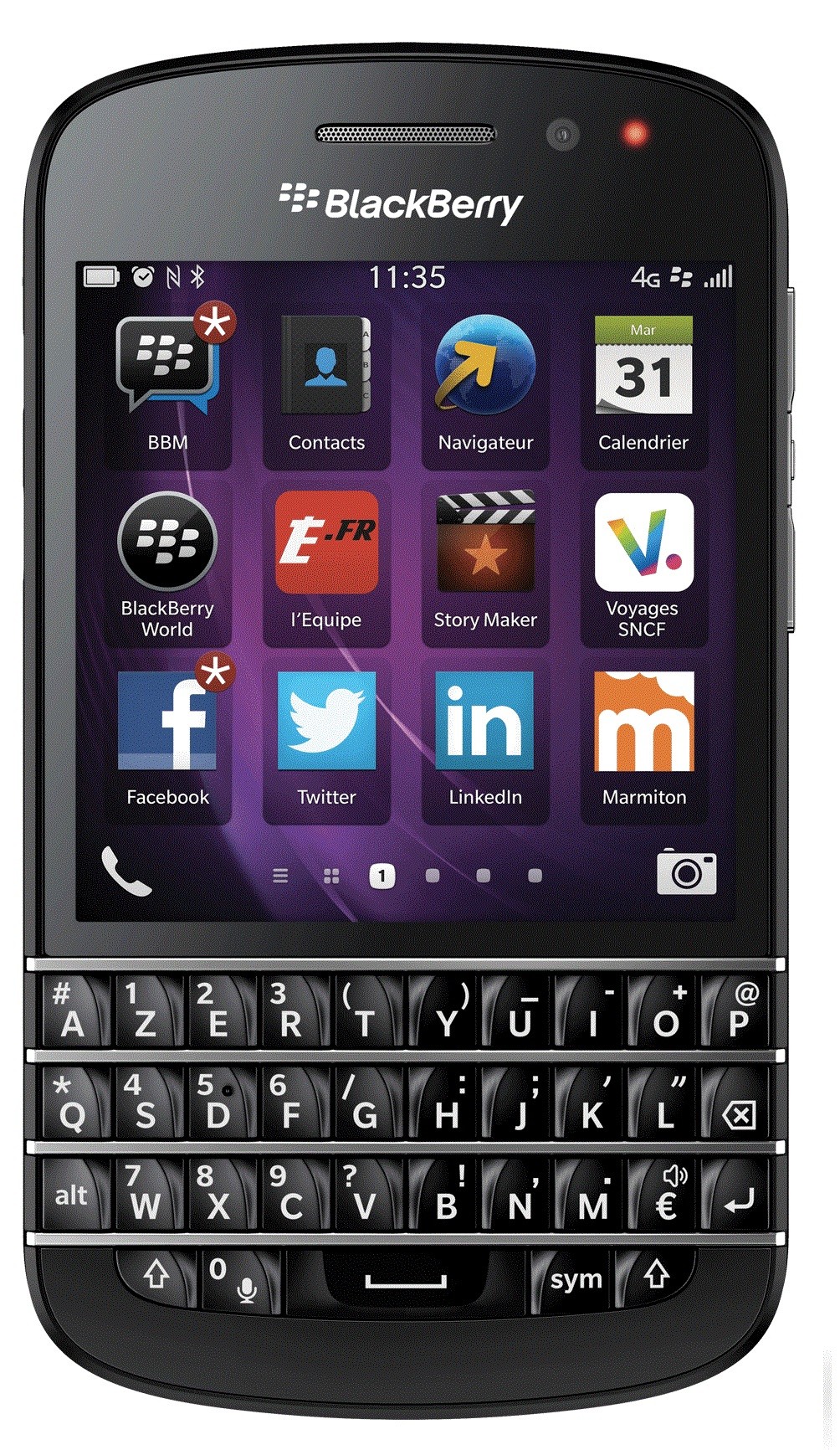 Blackberry Q10 (Azerty)